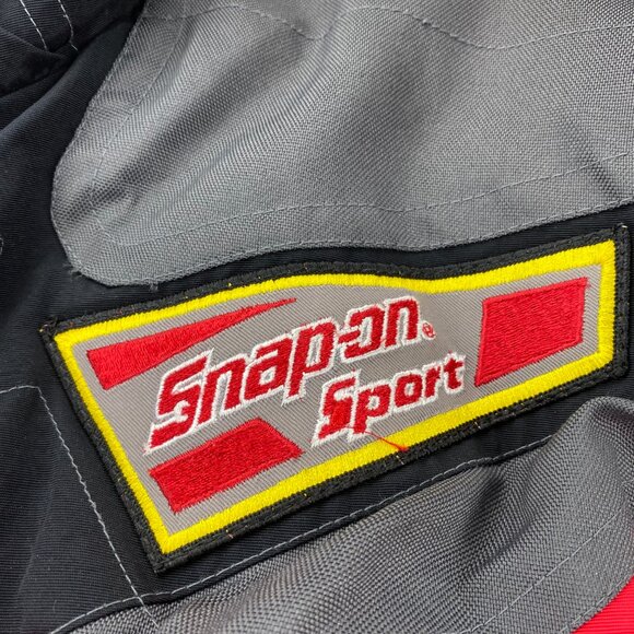 Snap-On Sport Winter Jacket Insulated Coat Men Large L Red CHOKO Racing Parka - Picture 3 of 16